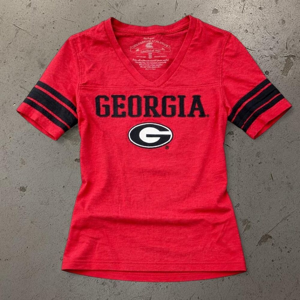 Y2K Womens Georgia Bulldogs Tee SZ S